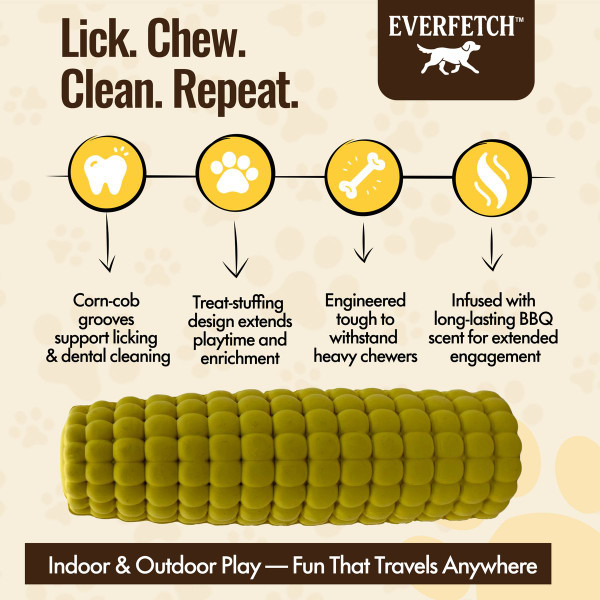 Everfetch Natural Rubber Scented Funky Dog Toys product image