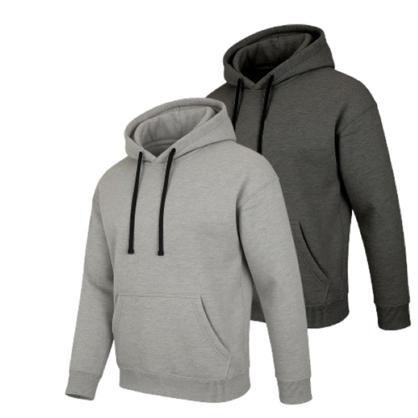 Men's Super Heavyweight Fleece-Lined Pullover Hoodie (1- or 2-Pack) product image