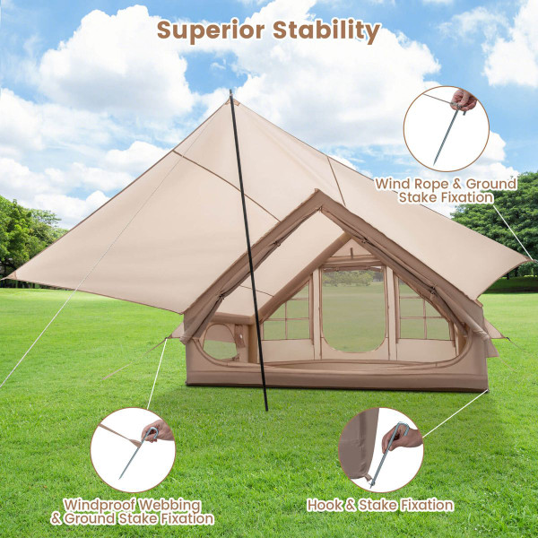 Inflatable Camping Tent with Mesh Screen  product image