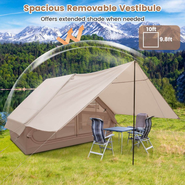 Inflatable Camping Tent with Mesh Screen  product image
