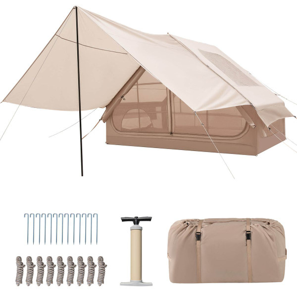 Inflatable Camping Tent with Mesh Screen  product image