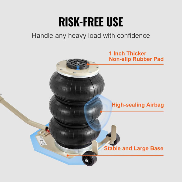 3 Ton/6600 lbs. Airbag Jack product image