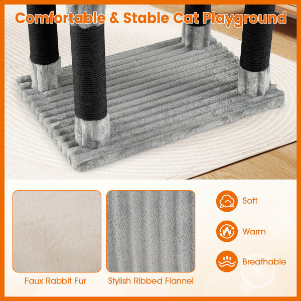 Large Multi-level Cat Tree  product image