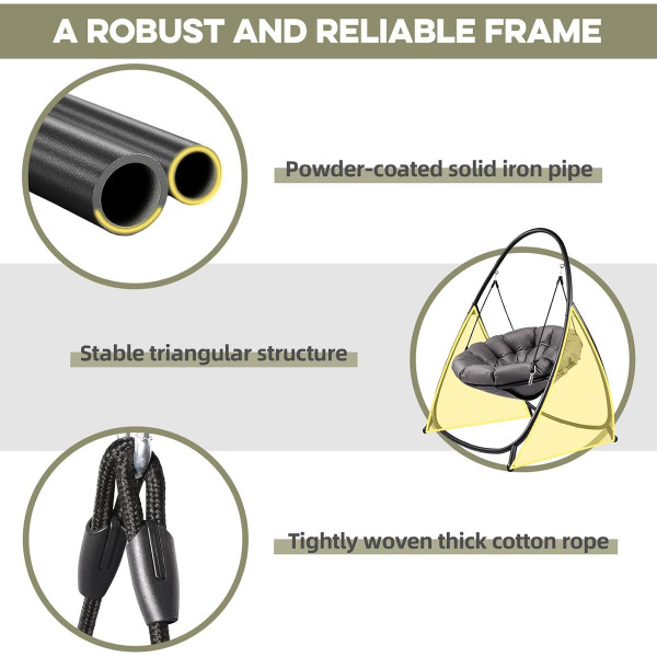 Cushioned Hanging Hammock Chair  product image