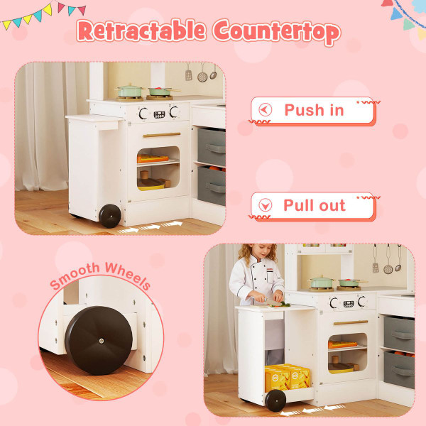 Kids Corner Kitchen Set with Lights and Sounds product image