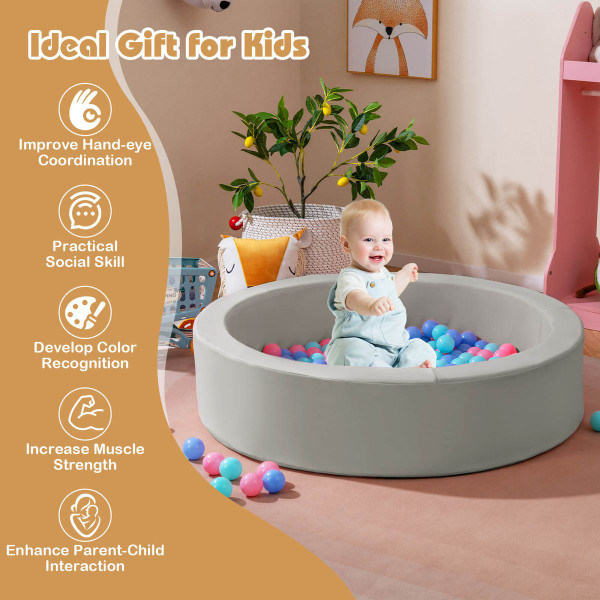 42.5" Round Foam Ball Pit with 200 Ocean Balls product image