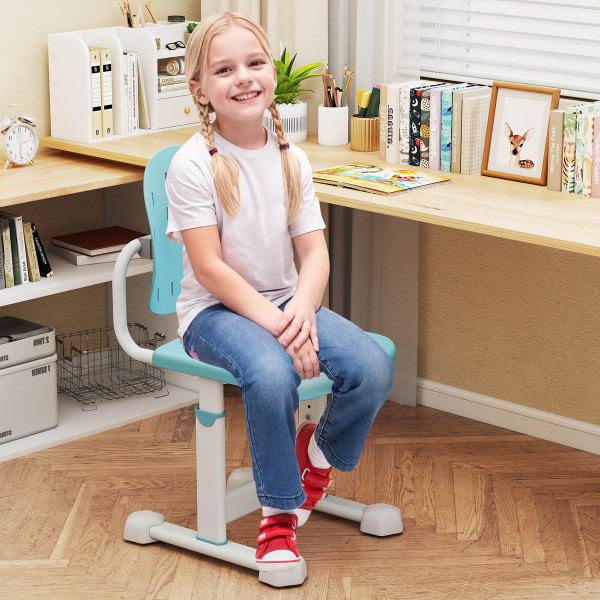 Kids Desk Chair with Adjustable Height and Dual Backrest product image