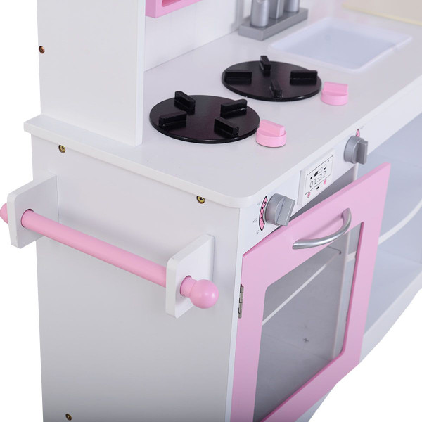  Kids Kitchen Playset with Removable Sink and Storage Space product image