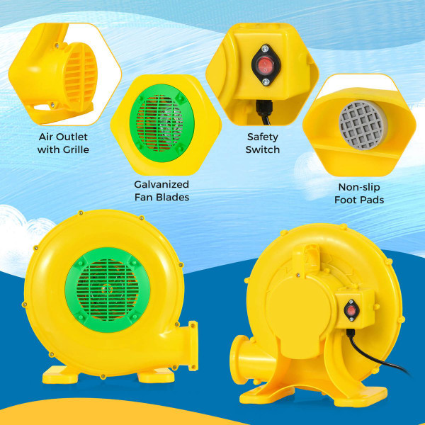 480W Air Blower with Handle and 12FT Power Cord product image