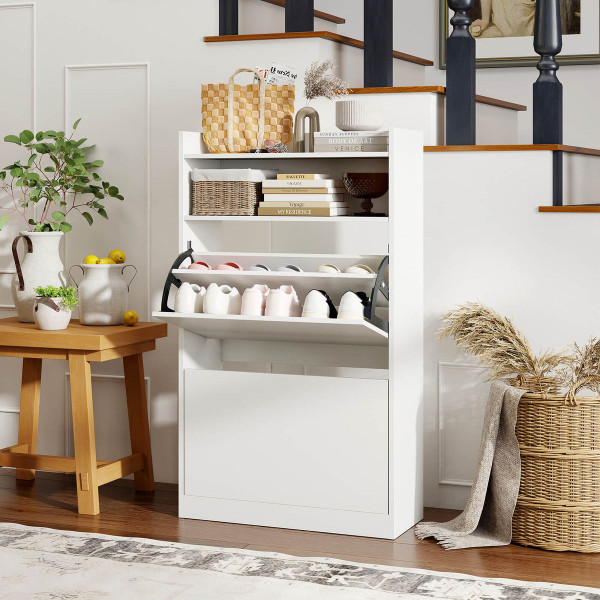 Shoe Storage Cabinet  with 2 Flip Drawers  product image