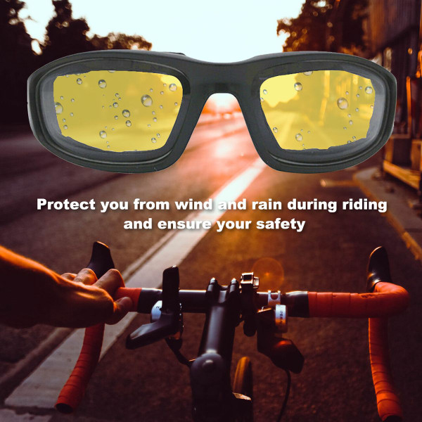 Motorcycle Sports Biker Riding Glasses (3-Pack) product image