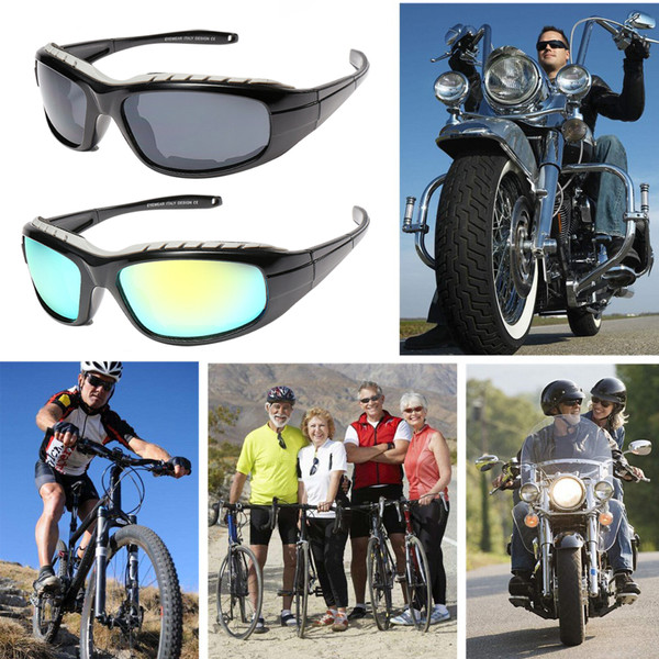 Motorcycle Riding Wind-Resistant Sunglasses (2-Pack) product image