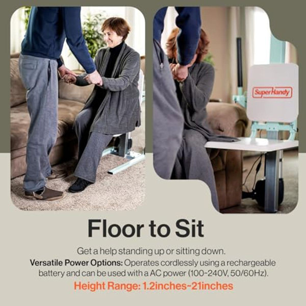 SuperHandy GoRise FC Electric Floor to Chair Lift product image