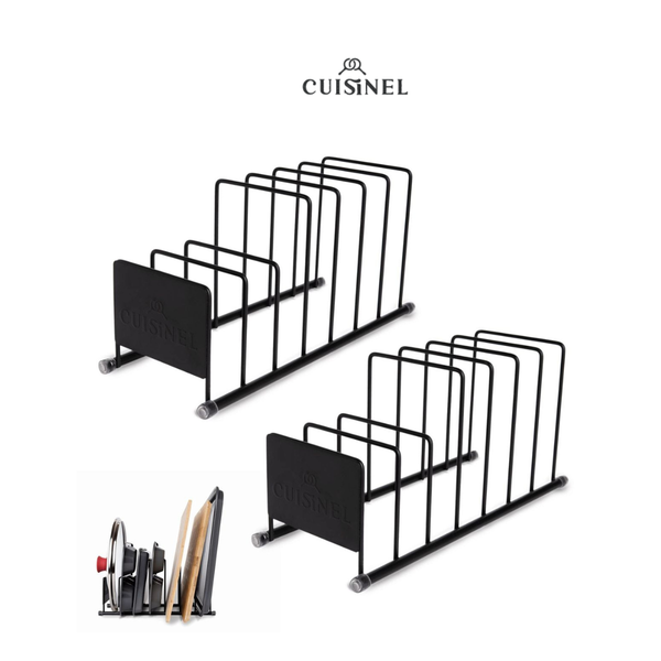 Cuisinel Lid and Dish Organizer Rack (2-Pack) product image