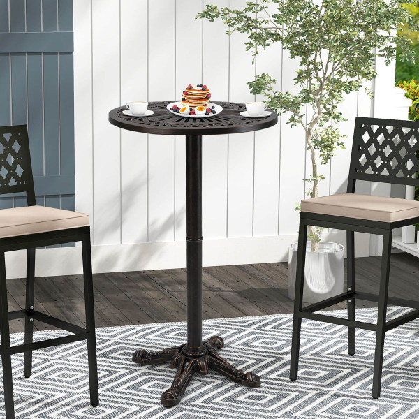 24” Round Patio Bar Table  product image