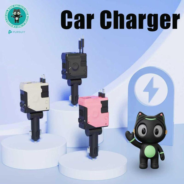 3-in-1 Retractable Super Fast Charging Cable (1- to 3-Pack) product image