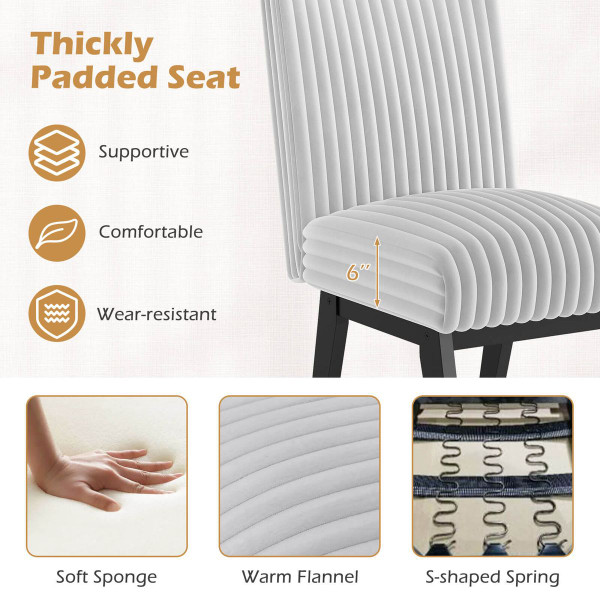 Dining Chairs with Padded Seats (Set of 2 or 4) product image