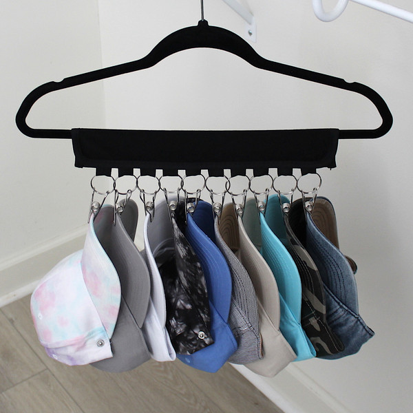 Clothes Hanger Hat Organizer product image