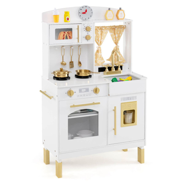 Play Kitchen wit Adjustable Height and Cookware Accessories product image