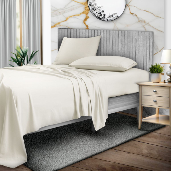 1800TC Bamboo Blend 4-Piece Sheet Set with Deep Pockets product image 1800TC Bamboo Blend 4-Piece Sheet Set with Deep Pockets product image