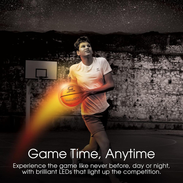 CIPTON LED Rubber Basketball (3 Sizes) product image