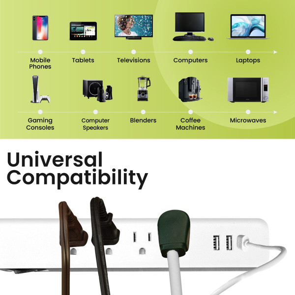 6-FT Cord Surge Protector product image