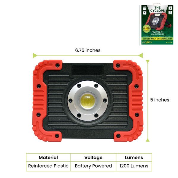 1200 Lumens Emergency Work Light product image