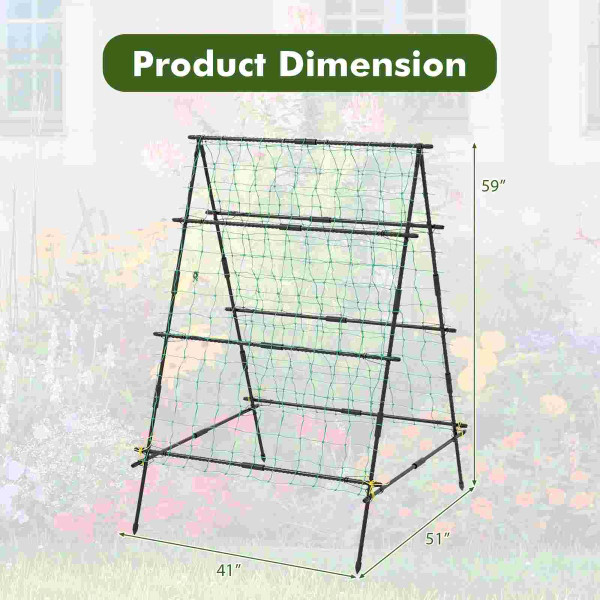 Cucumber Trellis with Stable Metal Construction product image