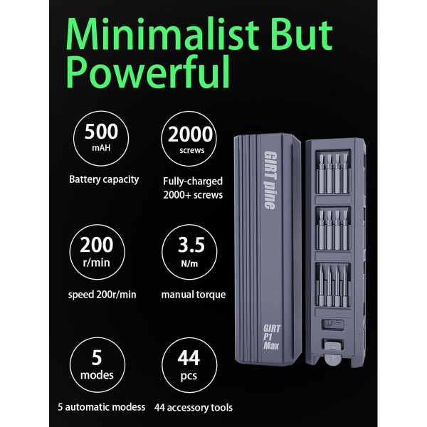 50-in-1 Mini Electric Screwdriver Set product image