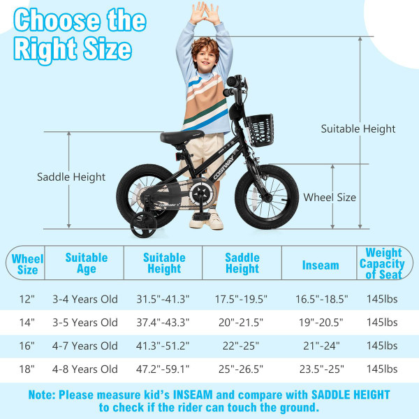 Children's Bicycle  (Adjustable Handlebar Height) product image