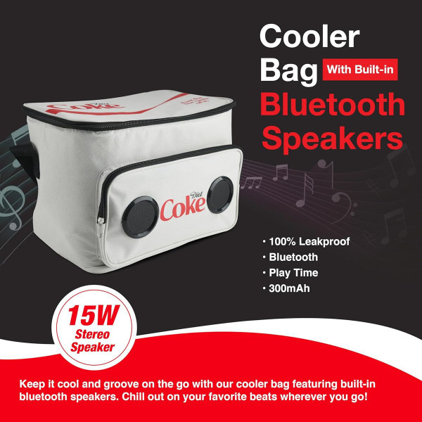 Gabba Goods Cooler Bag with Built-in Bluetooth Stereo Speakers product image