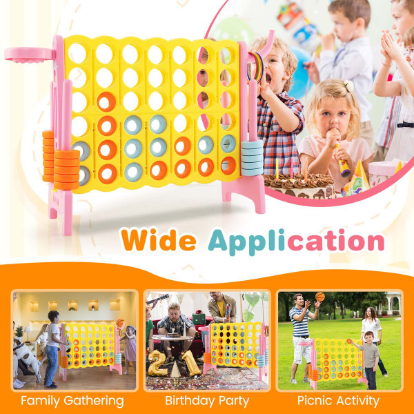 Jumbo 4-to-Score 4 in a Row Game Set  product image