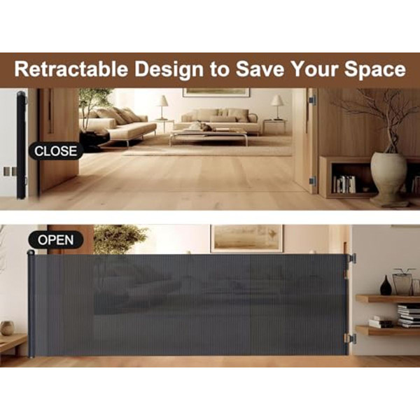 120" x 41" Retractable Baby Gate product image