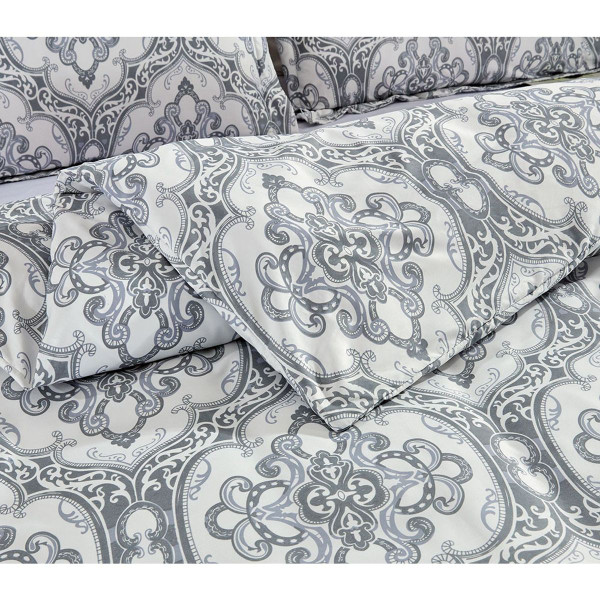 Bibb Home Egyptian Luxury 3-Piece Duvet Cover Set product image