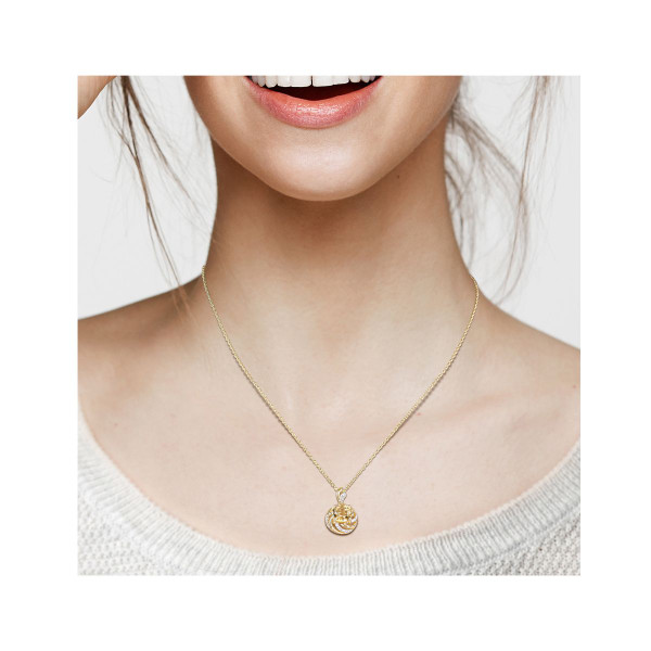 1.85 Carat (ctw) Citrine Swirl Pendant Necklace product image