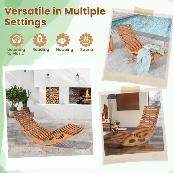 Outdoor Rocking Chaise Lounge product image
