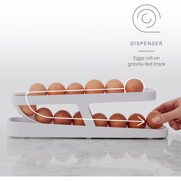 Roll-Down Egg Dispenser (2-Pack) product image