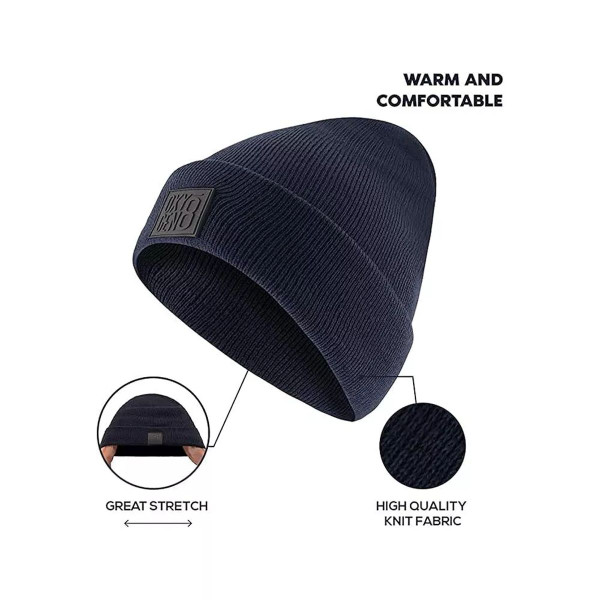 Unisex Knit Toboggan Beanie Hat (3-Pack) product image