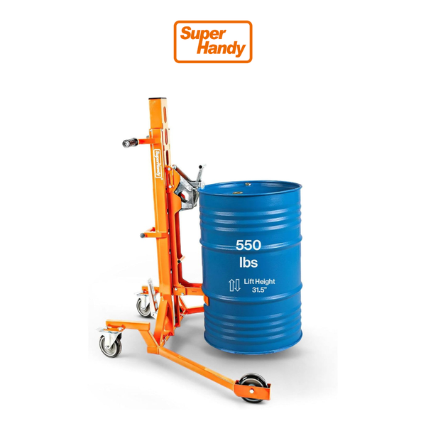 SuperHandy Hydraulic Drum Lift for 55-Gallon Drums product image