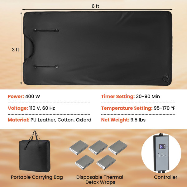 Infrared Full-Body Sauna Blanket product image