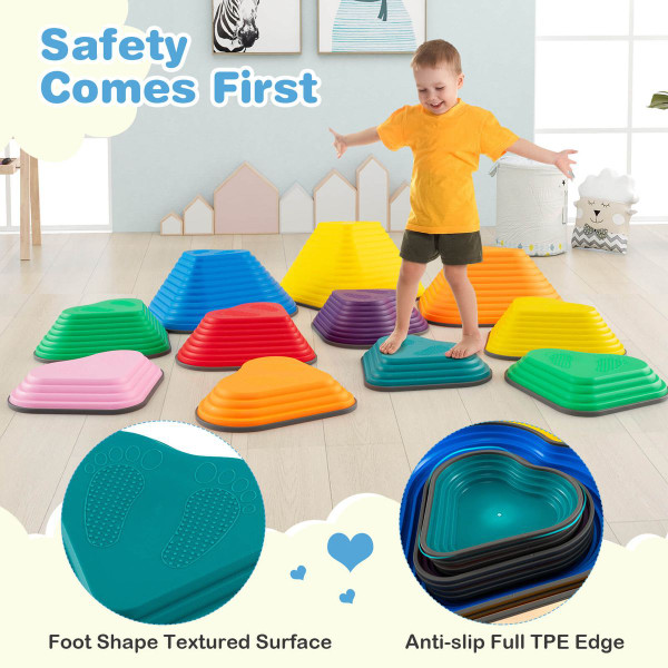 11-Piece Kids Stackable Stepping Stones  product image