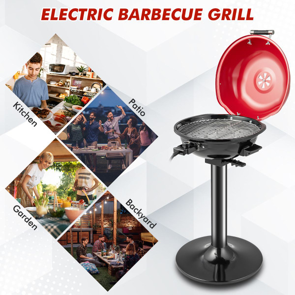 Portable 1600W Electric BBQ Grill product image