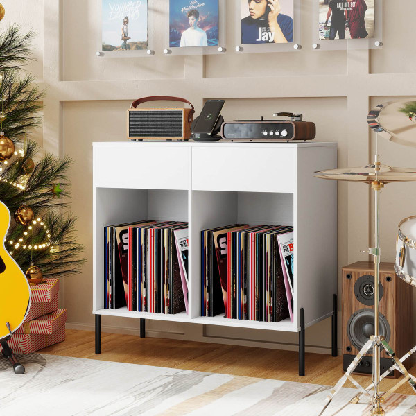 Large Record Player Stand Charging Station product image