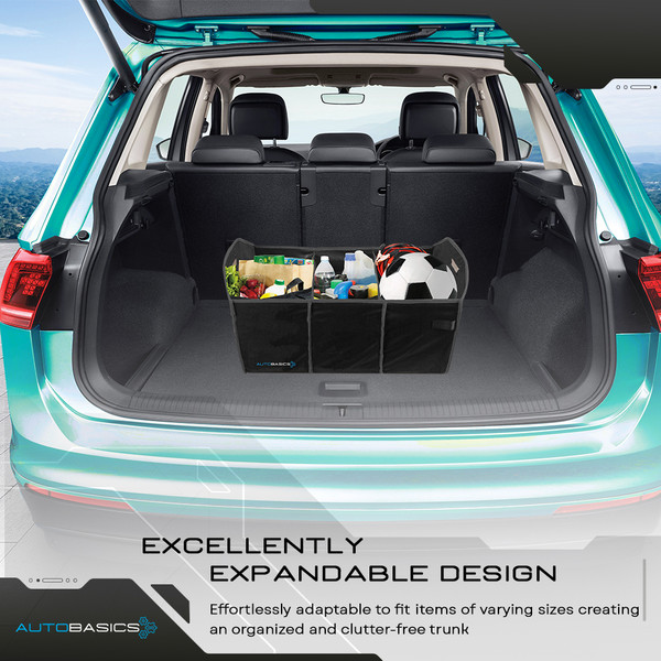 AutoBasics Collapsible & Expandable Trunk Organizer product image