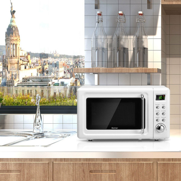 Retro Countertop Microwave Oven product image