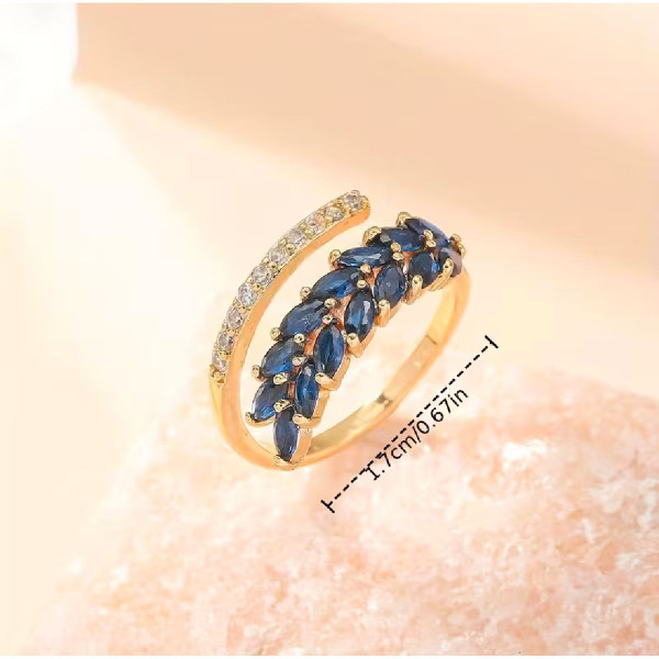 Women’s Adjustable Wheat-Design Ring  product image