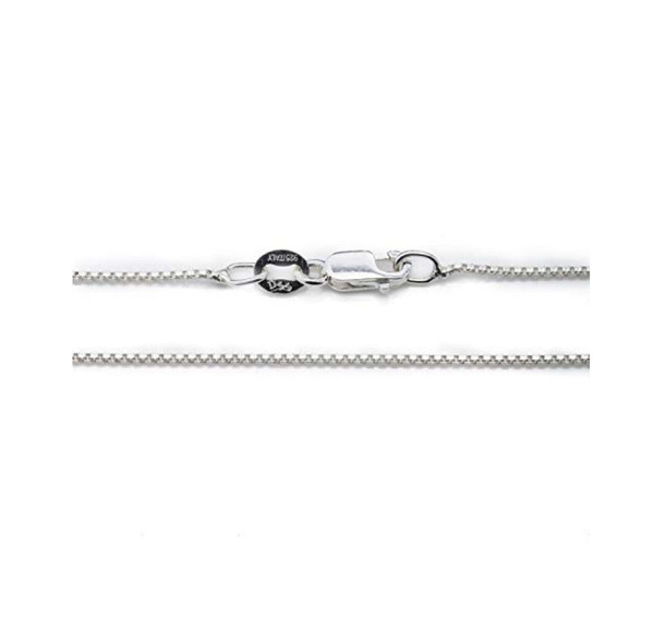 Sterling Silver Box Chain - Choose 16" - 22" Lengths product image