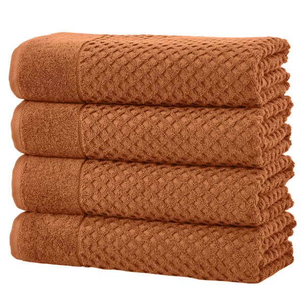 Waffle Diamond Bath Towels (2, 4, or 6-Pack) product image