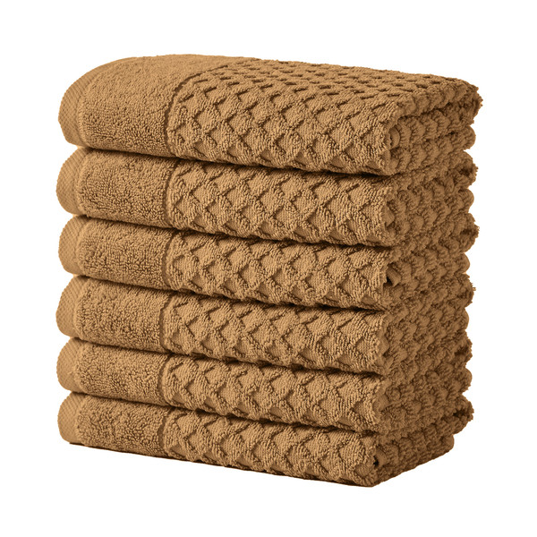 Waffle Diamond Bath Towels (2, 4, or 6-Pack) product image