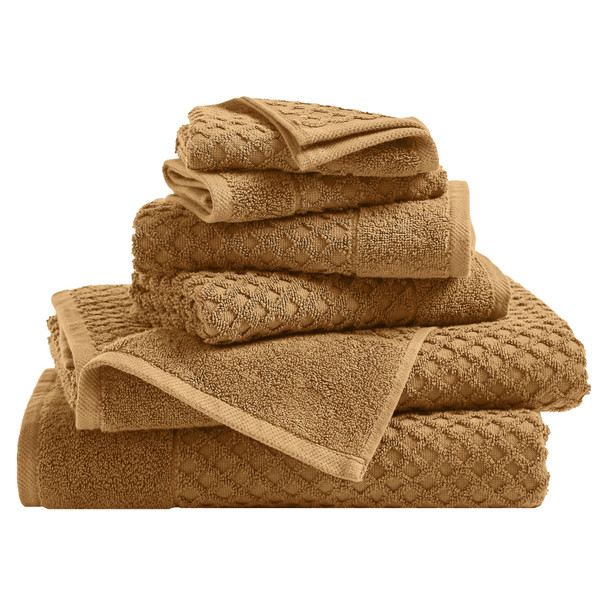 Waffle Diamond Bath Towels (2, 4, or 6-Pack) product image